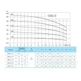 Многоступенчатый насос CNP CHL 12-50 LSWSR